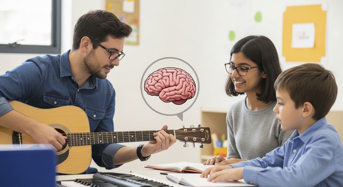 Imagem de destaque do curso Música e Cognição