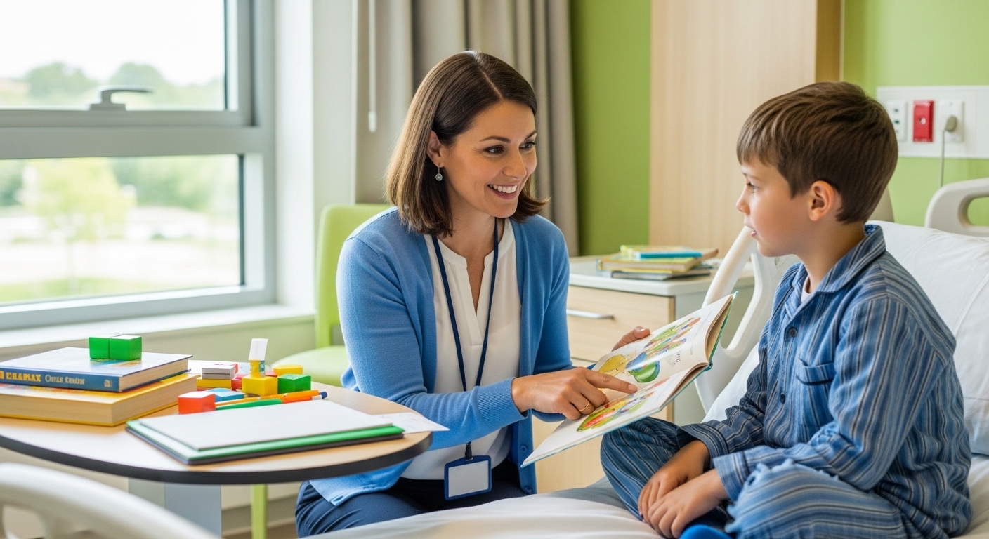Imagem de destaque do curso Pedagogia Hospitalar