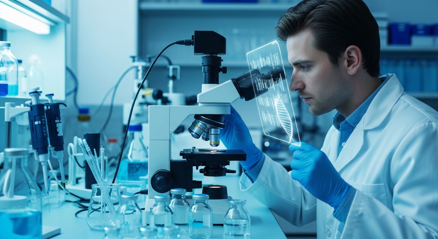 Imagem de destaque do curso Biologia Molecular