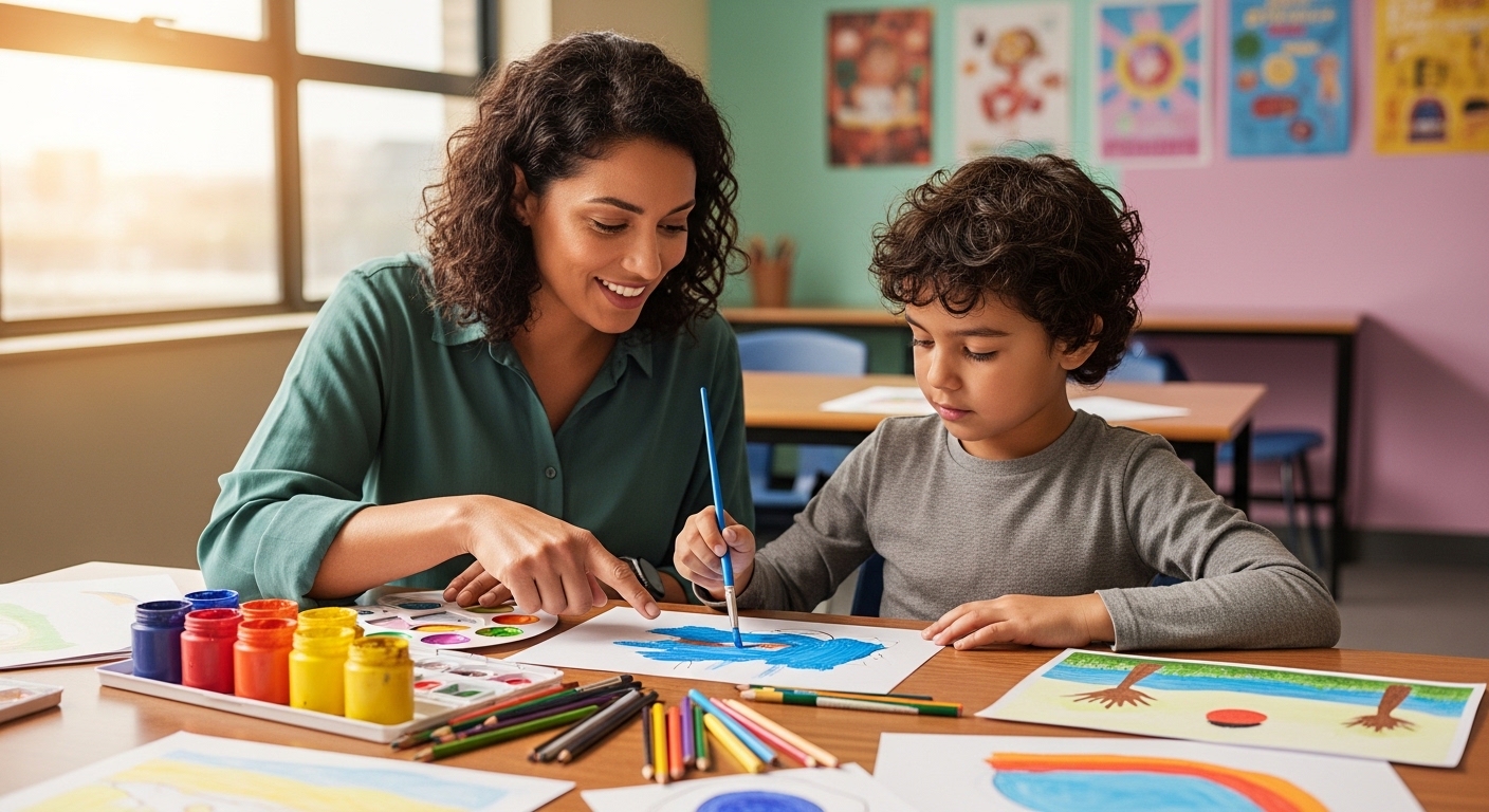 Imagem de destaque do curso Educação Especial e Ensino de Artes