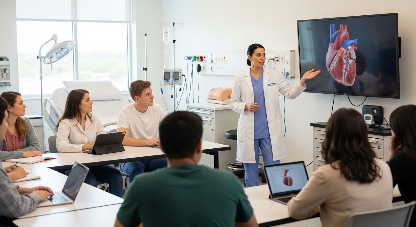 Imagem de destaque do curso Docência em Enfermagem e Práticas Pedagógicas