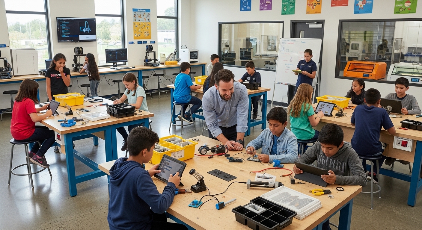 Imagem de destaque do curso Aprendizagem Criativa e Cultura Maker