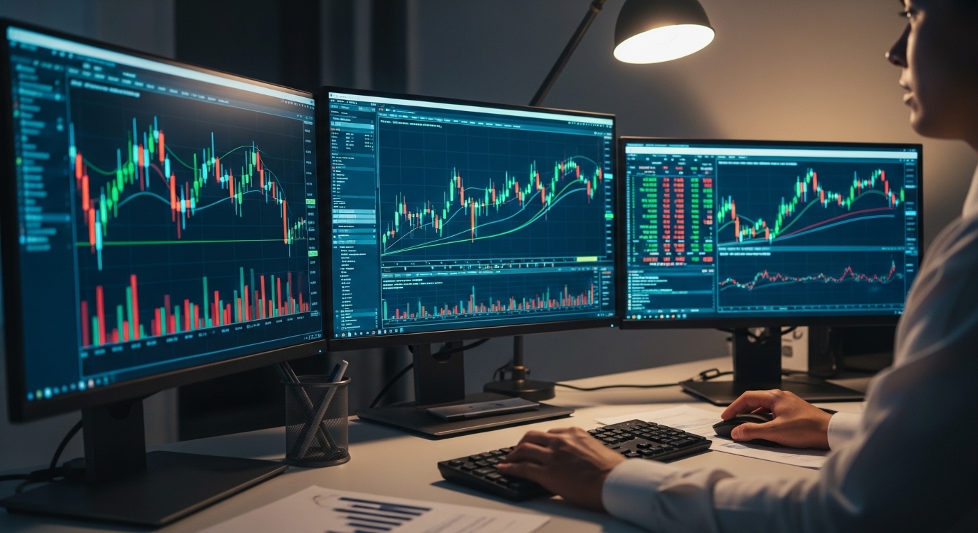 Imagem de destaque do curso Investimentos e Operações no Home Broker