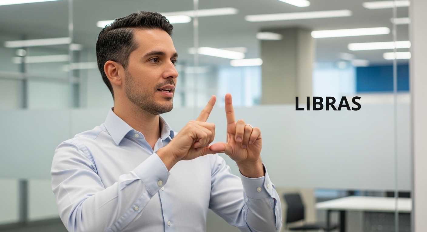 Imagem de destaque do curso LIBRAS